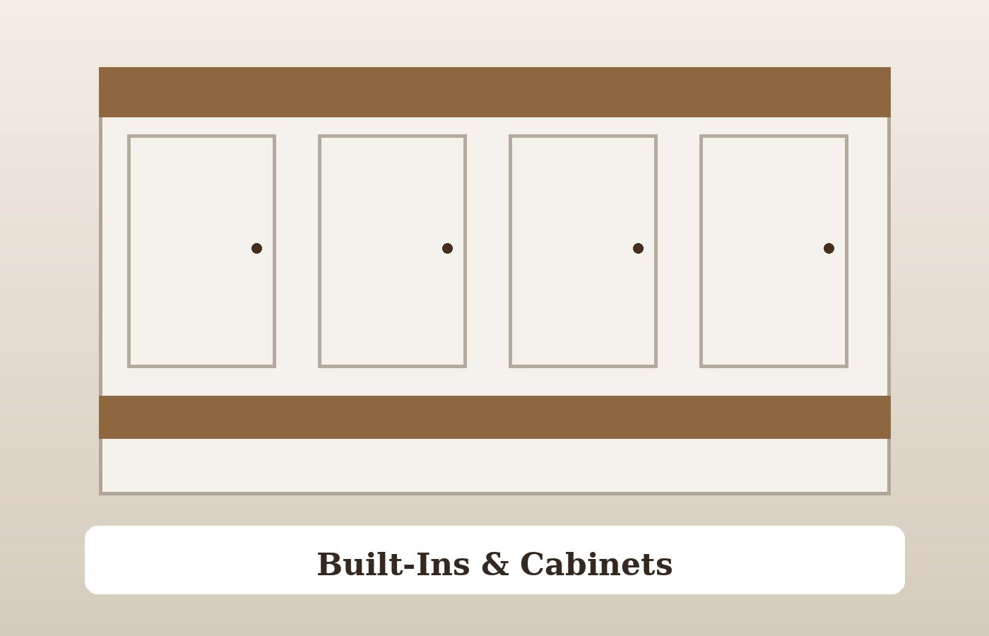 Sample cabinet project
